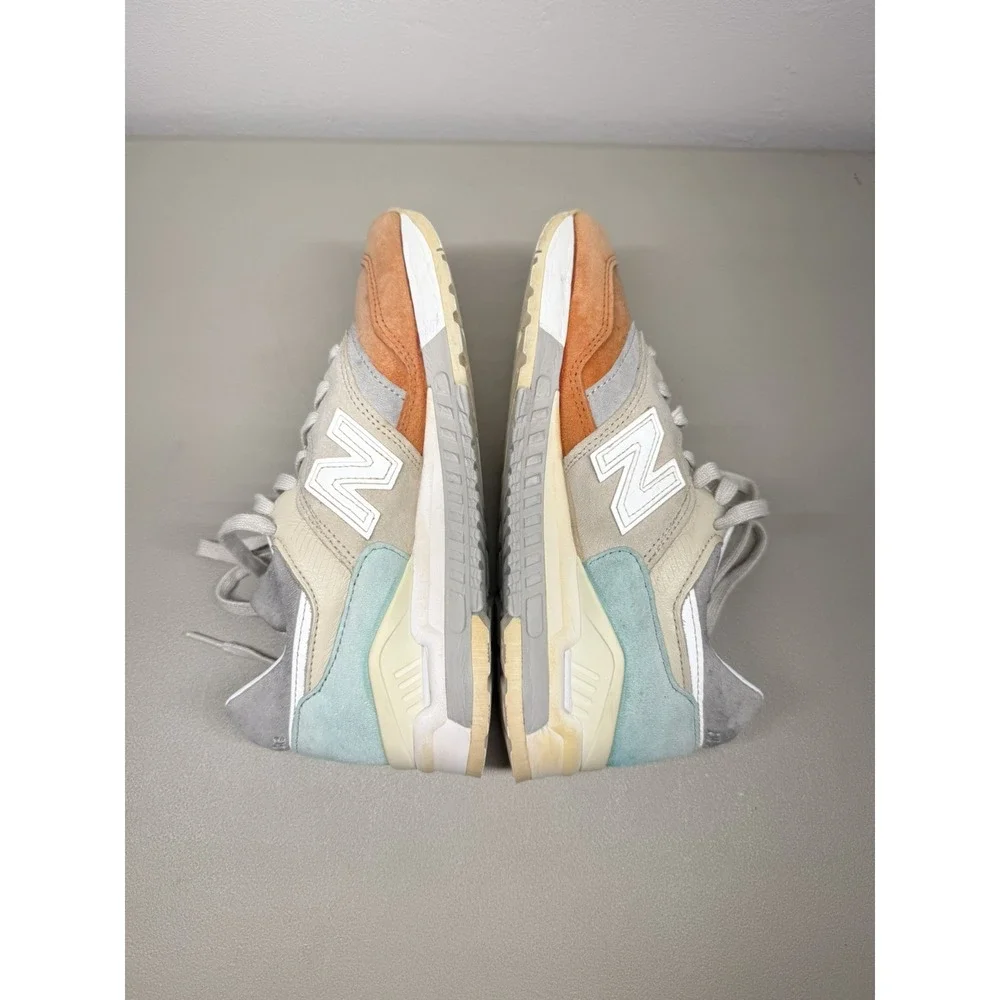 New Balance KITH Ronnie Fieg Mykonos 997.5 Cyclades Suede Colorblock Mens Sz 5